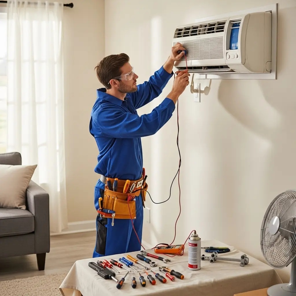 Menemen Beko Beko klima gaz dolumu ve bakım – Enerji verimliliği artırıldı. - Teknik servis örneği